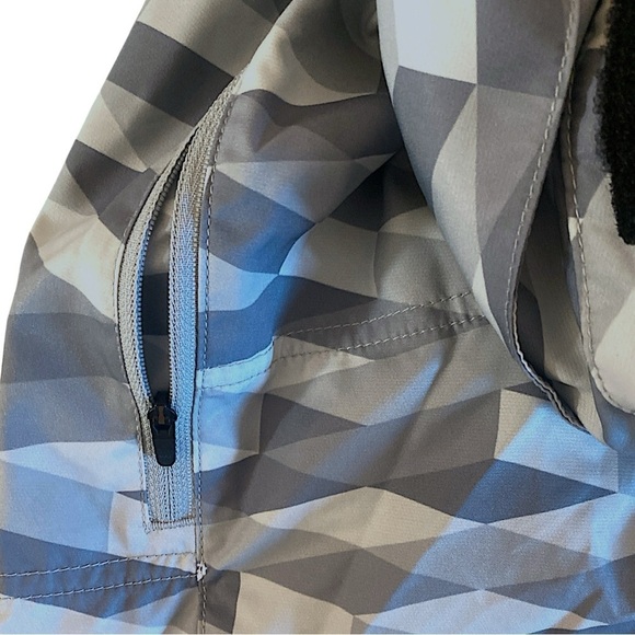 Enduro Sport Shorts Padded Grey Geometric Men Size 40 Bikercore Sportswear - Picture 8 of 11